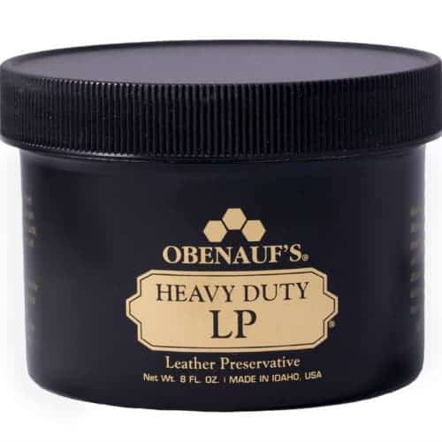 Best leather cleaner and leather conditioner Obenauf's Heavy Duty LP
